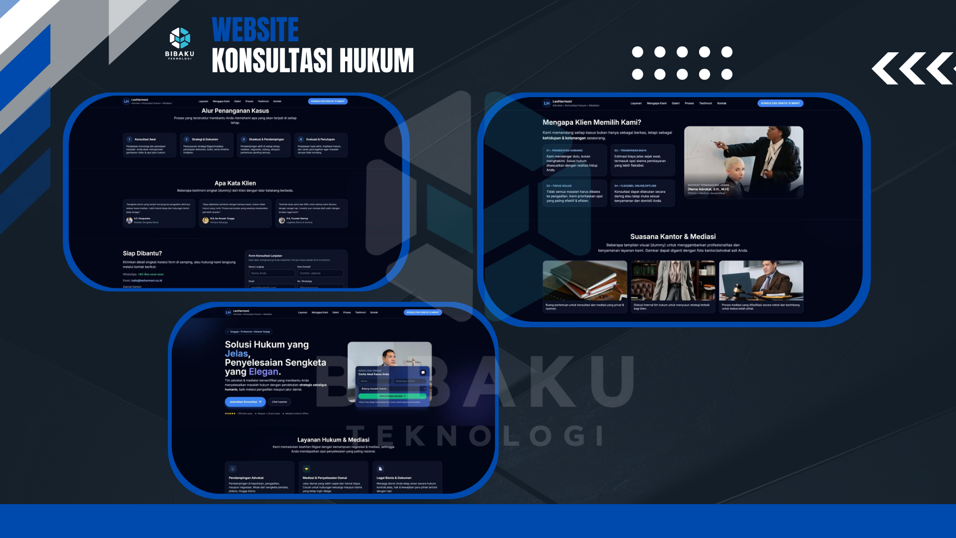 Gambar Web Konsultasi Hukum